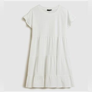 J CREW Broken-in jersey tiered
DRESS